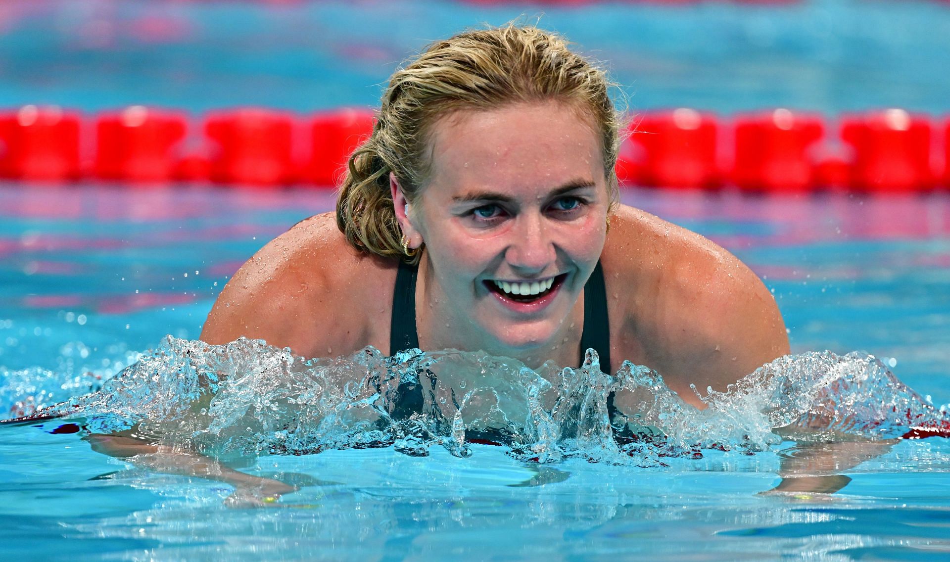Ariarne Titmus at the Paris 2024 Olympics - Source: Getty